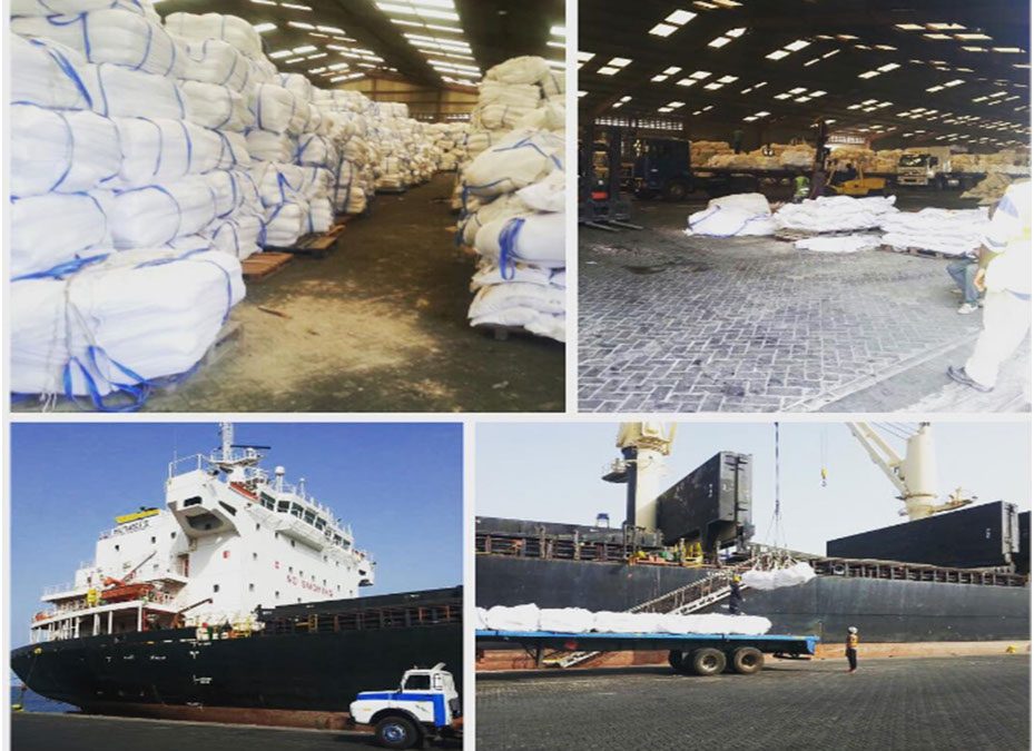 McDan Shipping Offloads a whole Vessel of fertilizers in record time.
