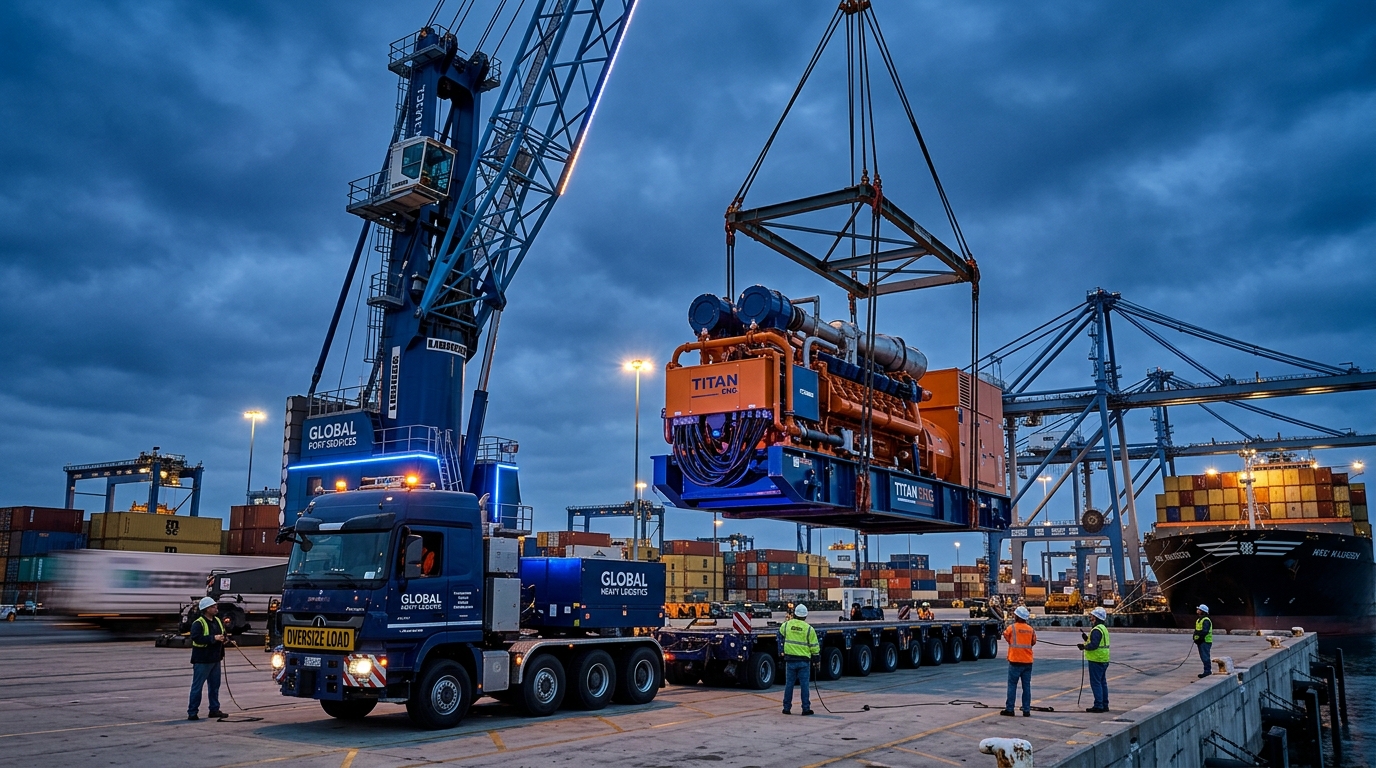 Container Handling Operations for Mining Sector