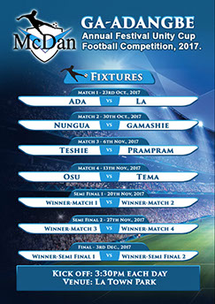 2017 Homowo Unity Cup Football Competition